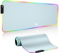 Blade Hawks BX04 Gaming Mouse Mat, RGB peles paklājiņš ar 14 apgaismojuma režīmiem, 800 x 300 mm, lielāks USB spēļu peles paklājiņš datoram, piemērots datoram birojam, darbam, spēlēm, studijām, portatīvajam datoram, datoram, mājai, melns