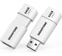 Gigastone Z60 64GB 2 Pack USB 3.1 zibatmiņas diskdziņš līdz 120 MB/s mūzikai/TV/video/videoklipiem/ārējai datu glabāšanai, USB zibatmiņas disks ar pildspalvu viedtālrunim PC