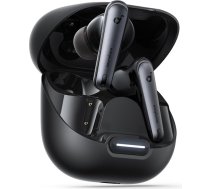 soundcore by Anker Liberty 4 NC Bluetooth austiņas ar trokšņu slāpēšanu, 98,5% trokšņu slāpēšana, adaptīva trokšņu slāpēšana ausīm un videi, augstas izšķirtspējas skaņa, 50H atskaņošana (melnas)
