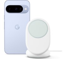 Google Pixel 10 - Viedtālrunis bez SIM kartes bloķēšanas, ar Gemini, inovatīvu trīskāršu aizmugurējo kameru, vairāk nekā 24 stundu akumulatora darbības laiku un 6,3 collu Actua displeju - Frost, 256 GB ar Pixelsnap lādētāju