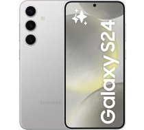 Samsung Galaxy S24 AI viedtālrunis, Android mobilais tālrunis bez līguma, 8 GB RAM, 256 GB atmiņa, 50 MP kamera, ilgs akumulatora darbības laiks, marmora pelēks