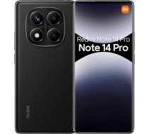 XIAOMI REDMI Note 14 Pro 4G (6,67 collas - 12/512 GB) Melns