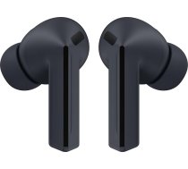 Samsung Galaxy Buds3 FE (2025, CAD versija un garantija) - melnas, Bluetooth austiņas ar mākslīgā intelekta reāllaika tiešraides tulkošanu, automātisku savienošanu un pārslēgšanu, noturību pret sviedriem un ūdeni, Find My