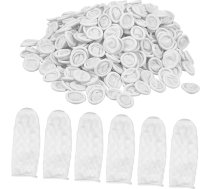 minkissy Pack of 550 Bērnu vienreizējās pirkstu aizsardzības pirkstaiņi bērniem Mazie cimdi Aizsargi uzmavu aizsargi Pirkstu pirkstu pirkstu pirkstu pirkstu emulsijas pirkstu gultas