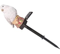 Toddmomy Pack of 1 Seagull Dekoratīvā gaisma Saules zāliens Saules grīdas āra saules gaismas āra apdares gaisma Saules enerģijas ainavu gaismas sveķu sveķu balta