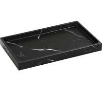 Luxspire Vannas istabas paplātes - mini izlietnes organizators - taisnstūra formas sveķu paplātes / plāksnes / juvelierizstrādājumu turētājs audumiem, svecēm, ziepēm, dvieļiem, augiem