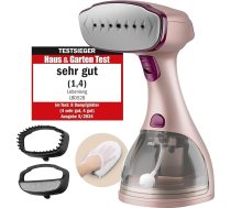 LEBENLANG Tvaika tvaika gludinātājs Tvaika taisnotājs Testa uzvarētājs - 1500 W un 300 ml, ieskaitot gludināšanas cimdu un piederumus I Pro tvaika tvaika tvaika tvaika gludinātājs apģērbiem un apģērbiem I Tvaika gludinātājs Tvaika tvaika tv