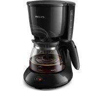 Philips HD7461/20 Jauns ikdienas kafijas automāts ar automātisku izslēgšanas funkciju Stikla krūze balta / melna