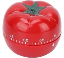 Pomodoro Tomātu formas mehāniskais 60 minūšu atpakaļskaitīšanas taimeris Virtuves gatavošanas un cepšanas palīgs 6. 3 x 4. 5 cm