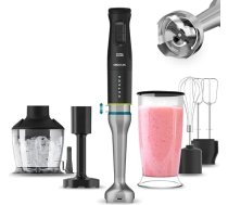 Cecotec Katana 15 TotalDestroy Smash B. 1500 W, Total Destroy, PerreoMove, 21 Geschwindigkeiten, Turbo-Funktion, perfekte Texturen, Spritzschutzhaube, 8 Titanblätter, Becher 800 ml