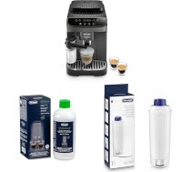 De'Longhi Magnifica Evo ECAM292.52.GB, Pilnībā automātisks kafijas automāts ar piena sistēmu + oriģinālais EcoDecalk DLSC 500 ūdens atkaļķošanas filtrs DLSC002