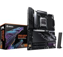 GIGABYTE B850 AORUS Elite WIFI7 pamatplate - AMD Ryzen 9000 sērijas procesori, 14+2+2 fāžu digitālais VRM, līdz 8200 MHz DDR5 (OC), 1xPCIe 5.0 + 2xPCIe 4.0 M.2, 2.5 LAN, WiFi 7, USB 3.2 Gen 2x2
