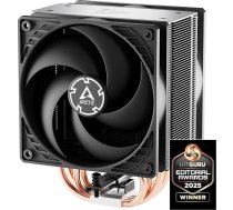 ARCTIC Freezer 36 CPU dzesētājs ar Push-Pull Intel un AMD, vienstāva, divi 120 mm P ventilatori ar optimizētu spiedienu, hidrodinamiskais gultnis, 200-1800rpm, 4 siltumcaurules, ietilpst MX-6 termiskā pasta