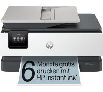 HP OfficeJet Pro 8132e daudzfunkcionālais printeris, 3 mēneši bezmaksas drukāšanas ar HP tūlītēju tinti, HP+, printeris, skeneris, kopētājs, fakss, WiFi, LAN, duplekss, HP ePrint, Airprint, bazalts