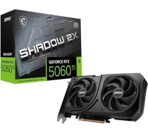 MSI GeForce RTX 5060 Ti 8G Shadow 2X OC Plus - 8 GB GDDR7 (28 Gb/s/128 bitu), PCIe 5, Boost: 2602 MHz, HDMI 2.1b, DisplayPort 2.1b