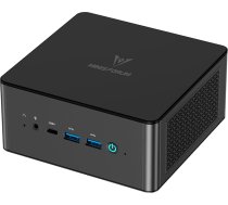 MINIS FORUM UM890 Pro Mini PC, AMD Ryzen 9 8945HS procesors, 8 kodi/16 pavedieni līdz 5,2 GHz, AMD Radeon 780M, 32 GB DDR5 līdz 5600 MHz/1 TB SSD, HDMI/DP/USB4×2, RJ45 2,5G × 2, Oculle ink ports