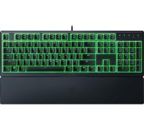 Razer Ornata V3 X - plakanā mehu membrānas spēļu tastatūra (klusi membrānas slēdži, ergonomisks plaukstas locītavas balsts, pret UV starojuma pārklājums) QWERTY ASV izkārtojums | Melna