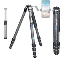 Oglekļa šķiedras statīvs monopods INNOREL KT254C Profesionāls pārnēsājams kompakts ceļojumu statīvs DSLR kamerai 25,6 mm caurules slodze 15 kg ar regulējamu statīva pagarinājumu (tikai statīvs)