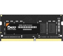 DATO 8GB DDR4 3200MHz PC4-25600 CL22 SODIMM 1,2V 260-Pin Non-ECC SO-DIMM klēpjdatoru portatīvo datoru operatīvās atmiņas modulis