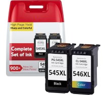 Daudzpakete PG-545/CL-546 XL, kas ir saderīga ar oriģinālajām Canon 545 546 oriģinālajām 545 546 tintes kasetnēm Pixma TS3150 TS3350 TR4500 TR4551 MG2500 MG2550S MX4 95 iP2800, 545 546 printeriem