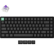 Keychron K2 HE 75% TKL ANSI bezvadu mehāniskā tastatūra ar magnētiskajiem slēdžiem un karsto maiņu - alumīnija rāmis, Bluetooth/2.4GHz/USB-C RGB apgaismojums QMK programmēšana Mac/Win datoriem