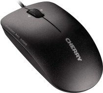 CHERRY MC 2000 Wired Mouse Standarta izmēra simetriska konstrukcija labās un kreisās rokas lietotājiem 3 pogas 1600 dpi Tilt Wheel GS Approved Black