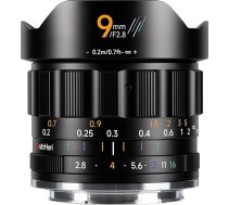 AstrHori 9 mm F2.8 APS-C īpaši platleņķa manuālais objektīvs Nikon Z bezspoguļa kamerām Z6,Z7,Z50,Z5,Z6II,Z7II