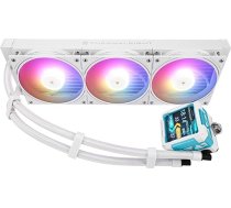 TR FW PRO 360 ARGB AIO dzesētājs, IPS LCD IPS ar 320 x 320 izšķirtspēju AM5 un Intel 1700/1851, augstas veiktspējas 2,73 collu ekrāns ar ūdens dzesēšanu