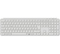 Keychron bezvadu tastatūra B6 Pro Ultra Thin Pilna izmēra itāļu ISO izkārtojuma QWERTY konfigurējama ZMK, PBT taustiņi, 3 režīmi 2.4GHz/Bluetooth/Wired, saderīga ar Win/Mac/Linux