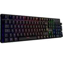 SureFire Kingpin M2 mehāniskā spēļu tastatūra franču valodā, spēļu multimediju tastatūra pilna izmēra, RGB tastatūra ar apgaismojumu, 100% Anti-Ghosting taustiņi, franču izkārtojums AZERTY