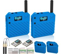 2Pack ESP32 LoRa V3 izstrādes plate + 3.7V 3000mAh akumulators + futrāļa komplekts - ar 863-928MHz Meshtastic antenu un SMA atbalsta WiFi/Bluetooth LoRa V3 ierīces AR Duino LoRawan IoT (N33, zila)