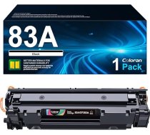 Coloran 83A CF283A Black priekš HP 83A CF283A Toneris saderīgs ar HP LaserJet Pro MFP M125nw M125a M126a M126nw M127fn M127fs M127fw M127fw M128fn M128fw M201dw M201n M225dn dn M225dw M226dn M226dw Printeris