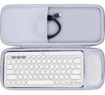 Cietais ceļojuma aizsargvāciņš Logitech Pebble 2 Combo K380s K380 tastatūrai un M350 Pebble pelei White