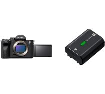 Sony Alpha 7 IV bezspoguļa pilna kadra kamera ekspertiem (33 MP, fokusēšana reālā laikā, 10 kadri sekundē, 4K 60p video, skārienjūtīgais ekrāns) + FZ100