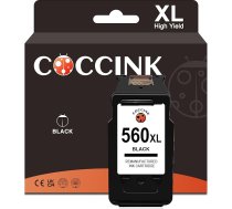 COCCINK PG-560 XL (1 melna) atjaunotas printeru kasetnes Canon 560XL priekš PIXMA TS5350 TS5351 TS5351a TS5352 TS5353 TS7450 TS7450a TS7450i TS7450i TS7451 TS7451a TS7451i Printeris printeris