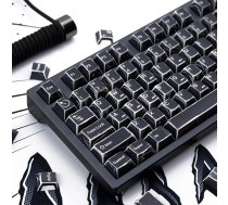 150 taustiņu melni taustiņi Cherry Profile PBT Dye Sub Manga Keycaps Fit for 61/64/87/194/108 Cherry Mx Gateron Switch Mechanical Keyboard