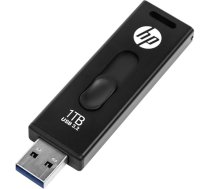 HP x911w USB SSD 3.2 zibatmiņas diskdzinis 1TB, 500MB/s lasīšanas ātrums, 450MB/s rakstīšanas ātrums, Push and Pull dizains