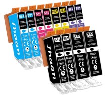 PGI580 CLI581 Printera kasetnes Saderīgs ar Canon PGI-580XXL CLI-581XXL Saderīgs ar Pixma TS705 TS6150 TS6151 TS6200 TS6350 TS8150 TR7550 TR7500 TR8550 TR8500 TS911 50 TS999155 TS9500
