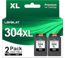 LOFBLAT 304 printeru kasetnes XL Multipack HP 304 printeru kasetņu melnās krāsas aizstājējs HP Envy 5000 5030 5010 5020 5032 5020 HP Deskjet 3750 2630 2620 2620 2622 3720 3730 3760 3760 3760 3760 3762 (2 iepakojumos)