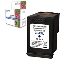 Tintes kasetne, kas saderīga ar HP 304 XL melnās krāsas printeri Deskjet 3700 3720 3730 3732