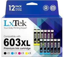 12er-Pack Druckerpatronen 603 XL 603XL Kompatibel für Epson 603 XL Multipack für Epson Expression Home P 3100 XP 2100 XP 4150 XP 2105 XP 3150 XP 4150 Drucker