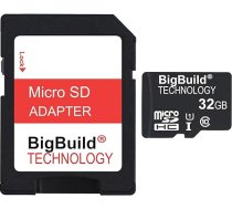 eMemoryCards 32GB Ultra Fast 80MB/s MicroSDHC atmiņas karte saderīga ar Amazon Fire 7, 8 10, Plus, Kids Edition, HD Edition planšetdatoriem