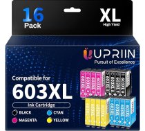 603XL 603 tintes kasetnes Epson 603XL printeru kasetnes saderīgas ar Epson Workforce WF-2810 WF-2830 WF-2835 WF-2850 Expression Home XP-2100 XP-2105 XP-3100 XP-3105 XP-4100 XP-4155 (Pack