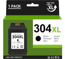 Oeggoink 304XL melnas krāsas kasetnes, kas ir saderīgas ar HP 304 printeru kasetnēm, 304 XL melnas krāsas, paredzētas HP Envy 5000 5030 5010 DeskJet 3750 3750 3700 2630 260 OfficeJet 5255 5258