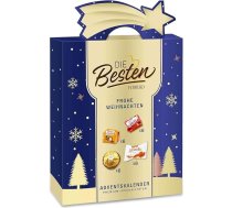Ferrero labākais - Adventes kalendārs "The Best" 2025 - Liela Ziemassvētku delikatešu kaste - Mon Chéri, Kisses, Rocher & Raffaello - Personalizējams, piekabināms zvaigžņu lietus - 251 g