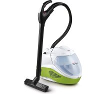 Polti Vaporetto Lecoaspira FAV80_Turbo Intelligence, tvaika tīrītājs un putekļsūcējs ar ūdens filtru, ar Eco funkciju, 6 bar tvaika jauda, 15 piederumi, balts/zaļš