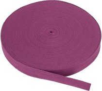 PATIKIL kokvilnas diagonāla lenta 25 mm (1 collas) 50 jardu kokvilnas lente slīpā lenta zigzaga lenta apdare šūšanai dāvanu iepakojumam rokdarbiem DIY violeta