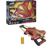 Spider-Man Marvel Web Bolt Nerf Blaster rotaļlieta bērniem, filmas iedvesmots dizains, komplektā 3 Elite Nerf šautras, vecums no 5 gadiem