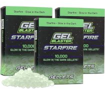 Gel Blaster Starfire Gellets papildināšanas iepakojums munīcijai (3 iepakojumi pa 10 000 gab.) – izgatavots Gel Blaster Toy Blaster un Starfire Activator – videi draudzīgs, netoksisks – no 14 gadu vecuma