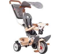 Smoby Toys - Mickey Mouse tricikls Baby Balade Plus L - aug kopā ar jūsu bērnu 3 līmeņos zīdaiņiem un bērniem vecumā no +10, +15 un +30 mēnešiem - bērnu tricikls ar stūres stieni, siksnu un daudz ko citu